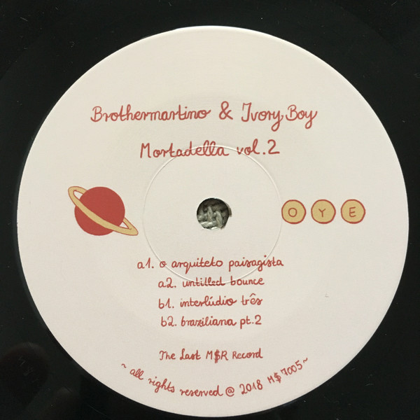 Brothermartino & The Ivory Boy - Mortadella vol. 2 | Money $ex Records (M$ 7005) - 3 Brothermartino & The Ivory Boy - Mortadella vol. 2 | Money $ex Records (M$ 7005) - 3
