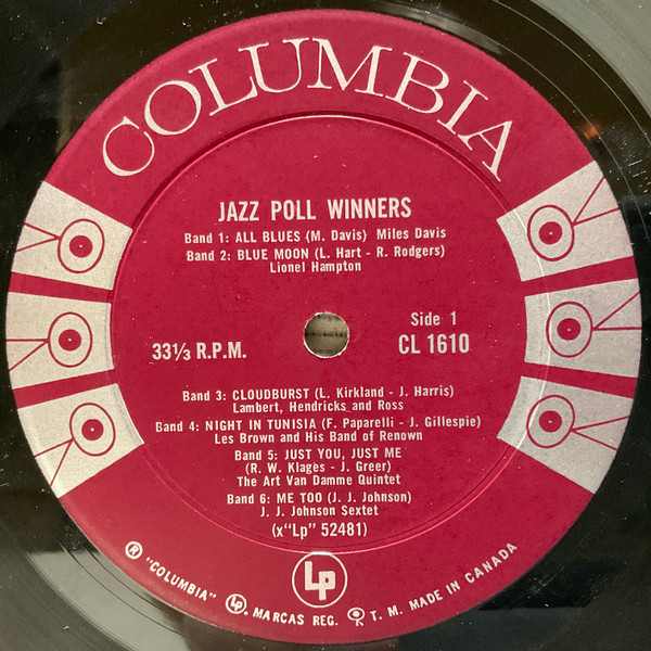 Various - Jazz Poll Winners | Columbia (CL 1610) - 3