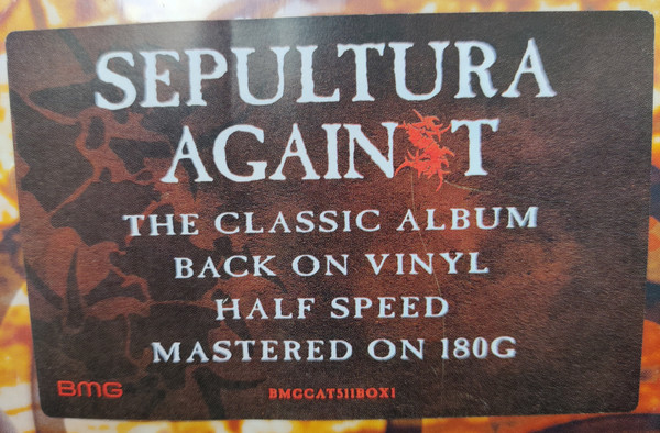Sepultura - Against | BMG (BMGCAT511BOX1) - 3 Sepultura - Against | BMG (BMGCAT511BOX1) - 3