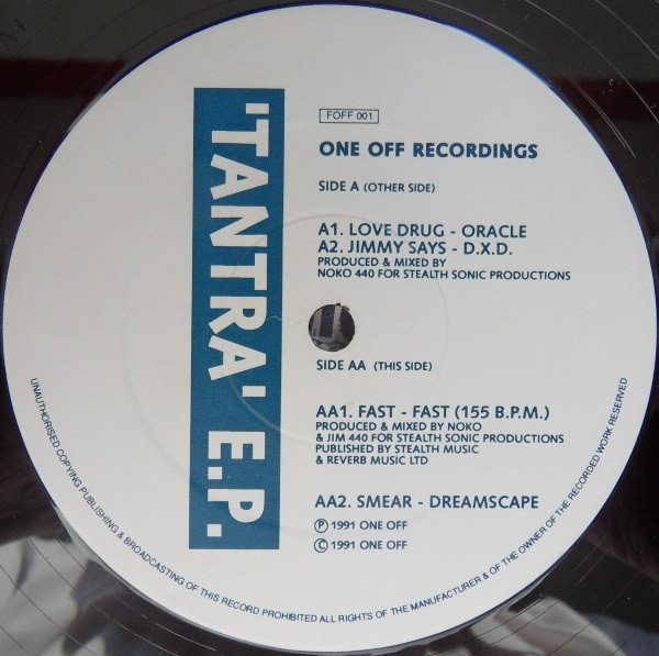 Various - Tantra E.P. | One Off Recordings (FOFF 001) - 3 Various - Tantra E.P. | One Off Recordings (FOFF 001) - 3
