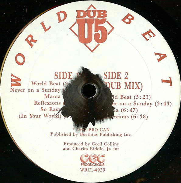 Dub U5 - World Beat | CEC Productions (WRC1-4939) - 4 Dub U5 - World Beat | CEC Productions (WRC1-4939) - 4