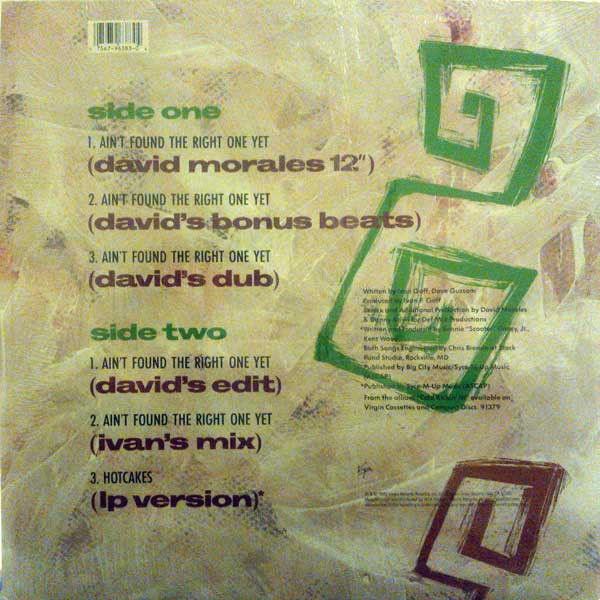 E.U. - Ain't Found The Right One Yet / Hotcakes | Virgin (0-96383) - 2 E.U. - Ain't Found The Right One Yet / Hotcakes | Virgin (0-96383) - 2