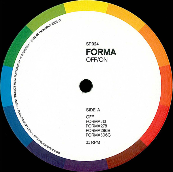Forma - Off / On | Spectrum Spools (SP 024) - 3 Forma - Off / On | Spectrum Spools (SP 024) - 3