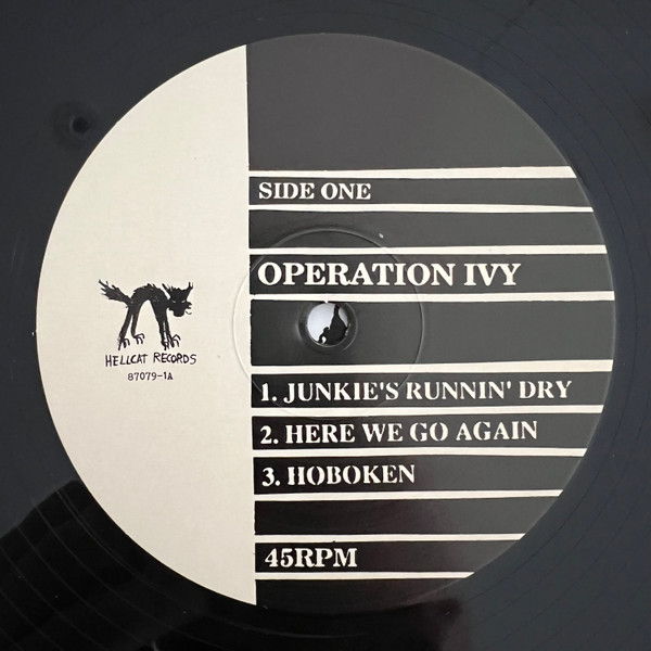 Operation Ivy - Hectic E.P. [Vinyl] | Hellcat Records (87079-1) - 3