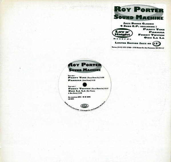 Roy Porter Sound Machine - Roy Porter Sound Machine | Luv N' Haight (LH 003) - 3 Roy Porter Sound Machine - Roy Porter Sound Machine | Luv N' Haight (LH 003) - 3