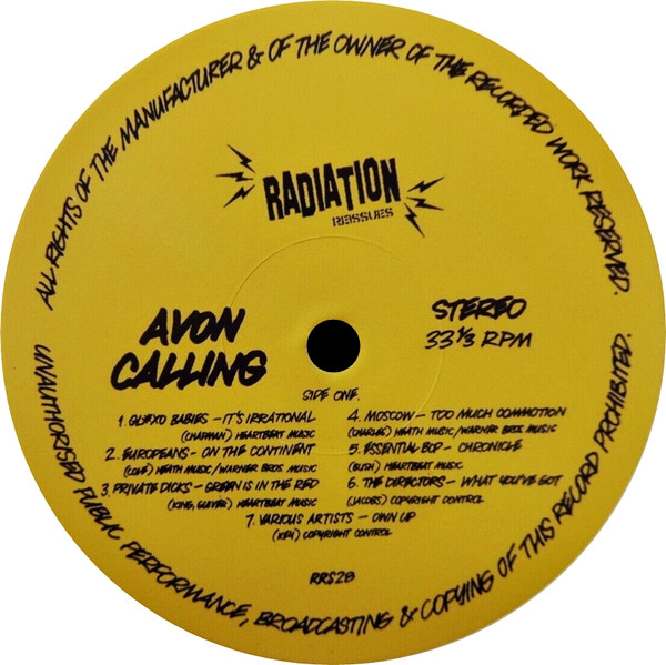 Various - Avon Calling (The Bristol Compilation) | Radiation Reissues (RRS28) - 4