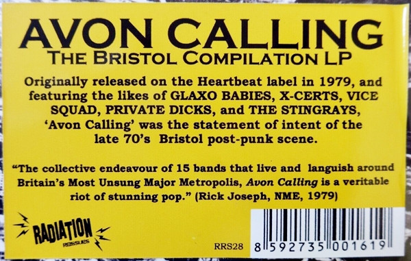 Various - Avon Calling (The Bristol Compilation) | Radiation Reissues (RRS28) - 3