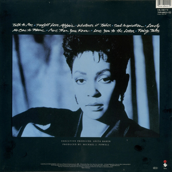 Anita Baker - Compositions | Elektra (7559-60922-1) - 2