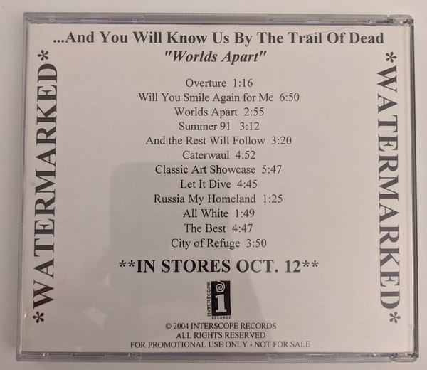 ...And You Will Know Us By The Trail Of Dead - Worlds Apart | Interscope Records (none)