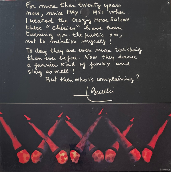 The Crazy Girls And The Crazy Horse Saloon Orchestra - Crazy Horse Saloon | Carabine (26 700) - 2 The Crazy Girls And The Crazy Horse Saloon Orchestra - Crazy Horse Saloon | Carabine (26 700) - 2