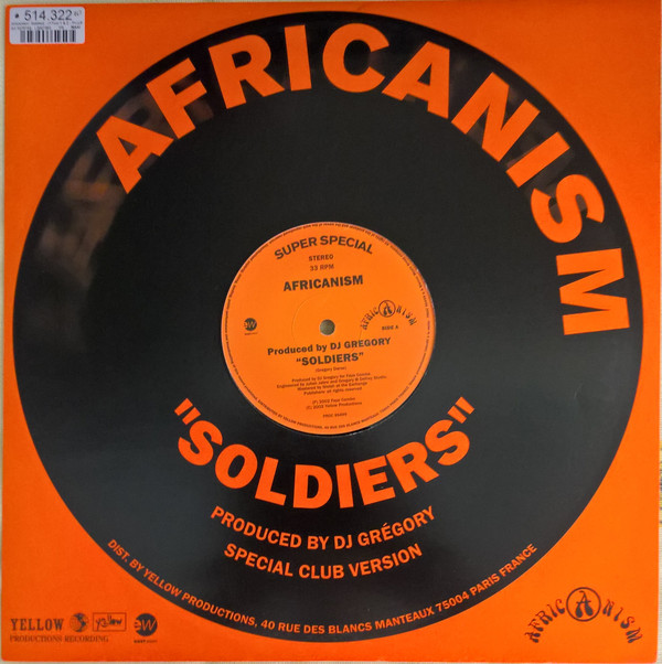 Africanism - Soldiers | EastWest (PROC 95499) - main