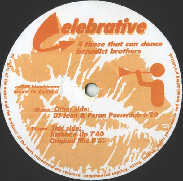 Benedict Brothers - 4 Those That Can Dance | Celebrative (cel007)