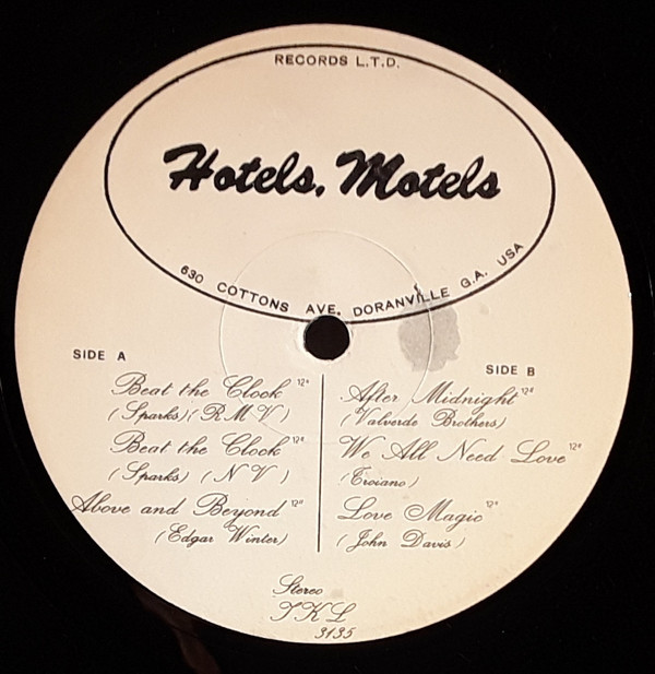 Kurt Kinzel - Fashions | Hotels Motels (IKL 3135) - main