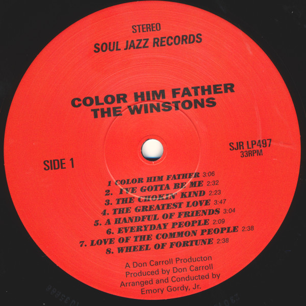 The Winstons - Color Him Father | Soul Jazz Records (SJR LP497) - 4 The Winstons - Color Him Father | Soul Jazz Records (SJR LP497) - 4