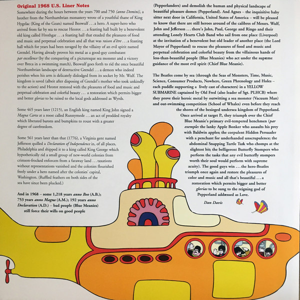 The Beatles - Yellow Submarine | Apple Records (PCS 7070) - 3 The Beatles - Yellow Submarine | Apple Records (PCS 7070) - 3