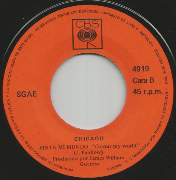 Chicago - Make Me Smile | CBS (4919) - 4