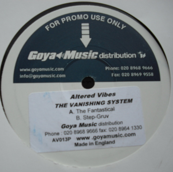 The Vanishing System - The Fantastical | Altered Vibes (AV013P)