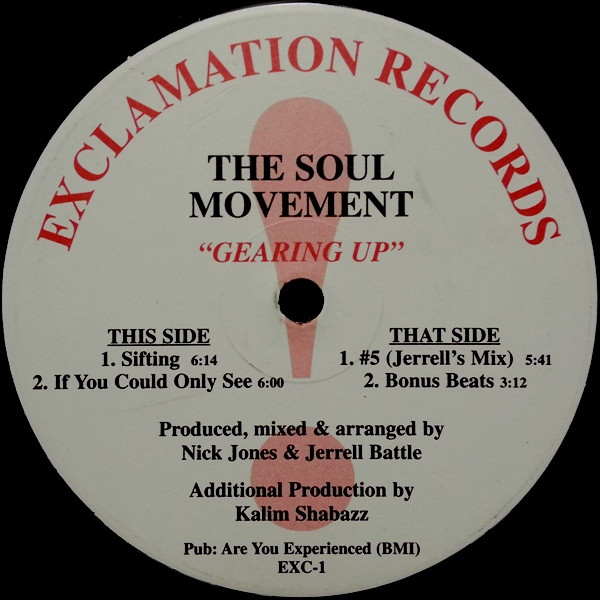 Soul Movement - Gearing Up | Exclamation Records (EXC-1)