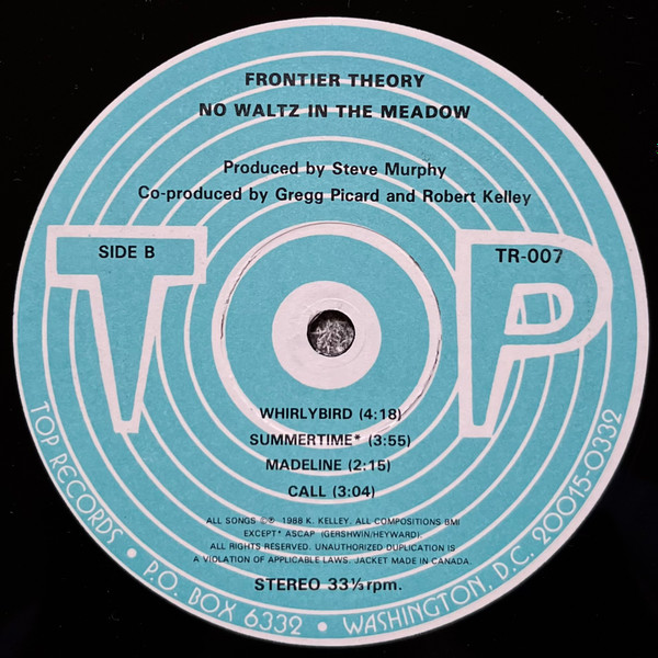 Frontier Theory - No Waltz In The Meadow | Top Records (TR-007) - 4 Frontier Theory - No Waltz In The Meadow | Top Records (TR-007) - 4