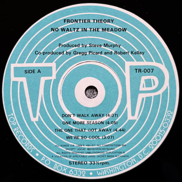 Frontier Theory - No Waltz In The Meadow | Top Records (TR-007) - 3 Frontier Theory - No Waltz In The Meadow | Top Records (TR-007) - 3