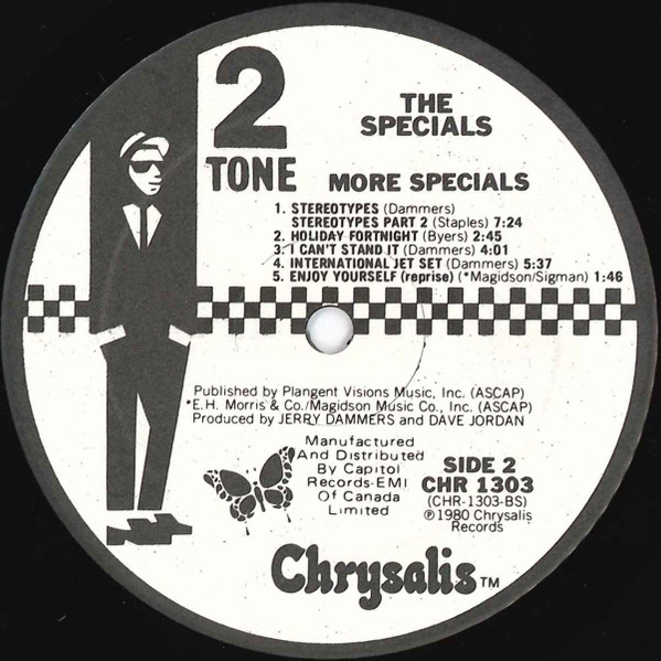 The Specials - More Specials | Chrysalis (CHR 1303) - 4