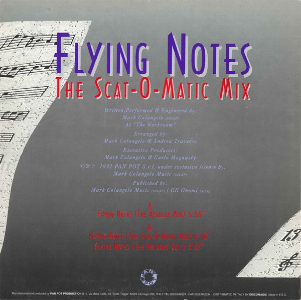 Flying Notes - The Scat-O-Matic Mix | Pan Pot (PAN POT 016) - 2