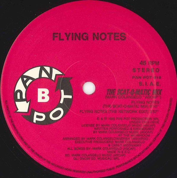 Flying Notes - The Scat-O-Matic Mix | Pan Pot (PAN POT 016) - 3