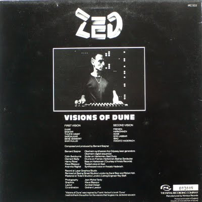 Zed - Visions Of Dune | The Initial Recording Company (IRC 003) - 2 Zed - Visions Of Dune | The Initial Recording Company (IRC 003) - 2