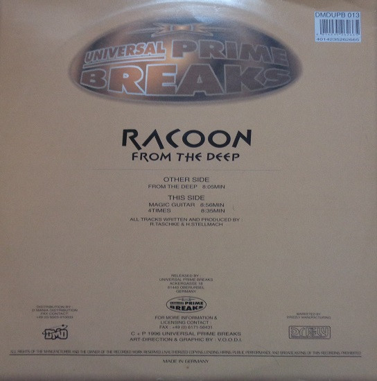 Racoon - From The Deep | Universal Prime Breaks (DMDUPB013) - 2 Racoon - From The Deep | Universal Prime Breaks (DMDUPB013) - 2