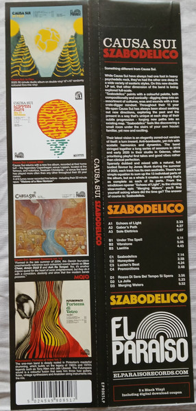 Causa Sui - Szabodelico | El Paraiso Records (EPR063LP) - 4 Causa Sui - Szabodelico | El Paraiso Records (EPR063LP) - 4