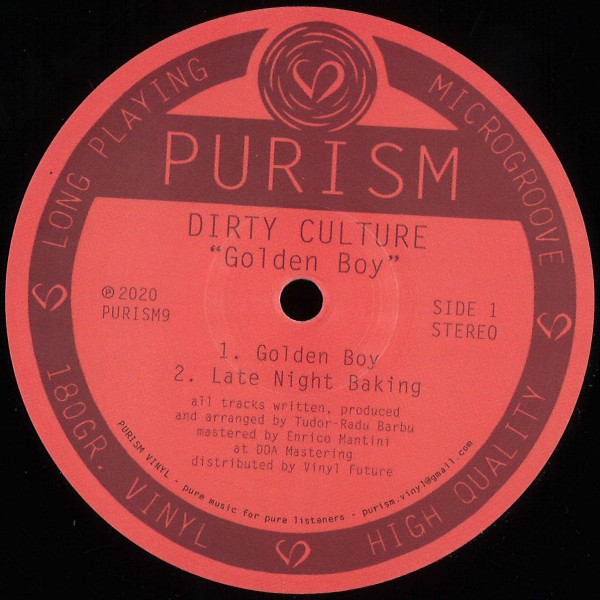 Dirty Culture - Golden Boy | PURISM (PURISM9)