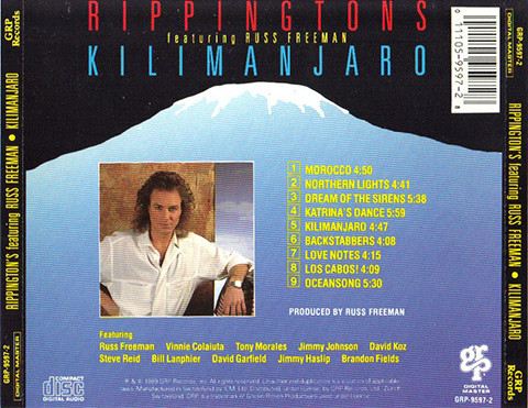 The Rippingtons Featuring Russ Freeman - Kilimanjaro | GRP (GRP-9597-2) - main
