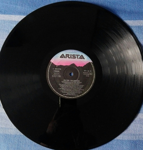 Peter Baumann - Strangers In The Night - Vinilo | Arista (I-205970) - 3 Peter Baumann - Strangers In The Night - Vinilo | Arista (I-205970) - 3