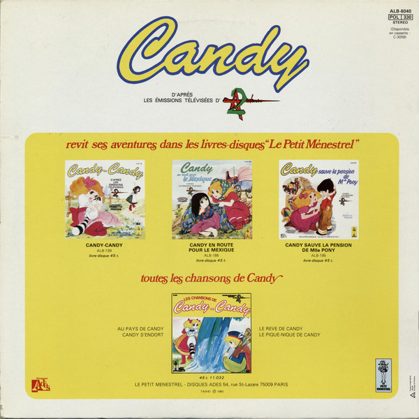 Perrette Pradier - Candy | Disques Adès (ALB-6040) - 2 Perrette Pradier - Candy | Disques Adès (ALB-6040) - 2