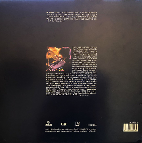 Die Fantastischen Vier - Le Smou | Columbia (COL 667622 6) - 2 Die Fantastischen Vier - Le Smou | Columbia (COL 667622 6) - 2
