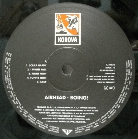 Airhead - Boing!! | Korova (9031-74679-1) - 3