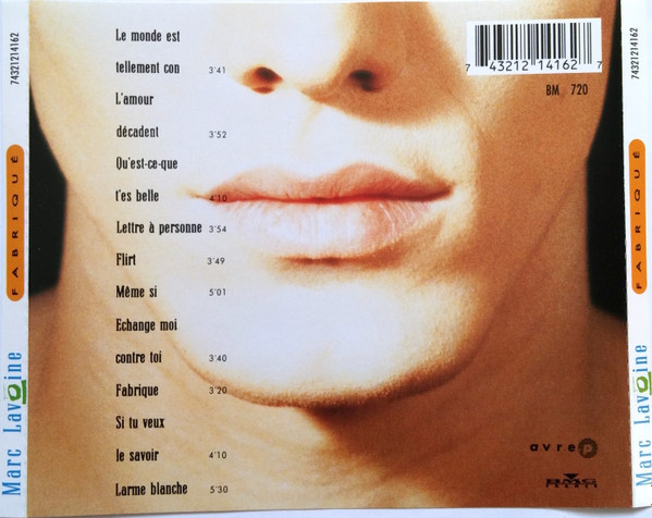 Marc Lavoine - Fabriqué | AVREP (74321214162) - 2