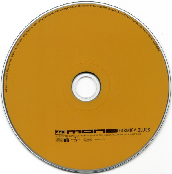 Mono - Formica Blues | Universal Records (UMD 80408) - 3