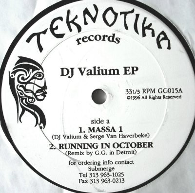 Valyom - DJ Valium EP | Teknotika Records (GG015)