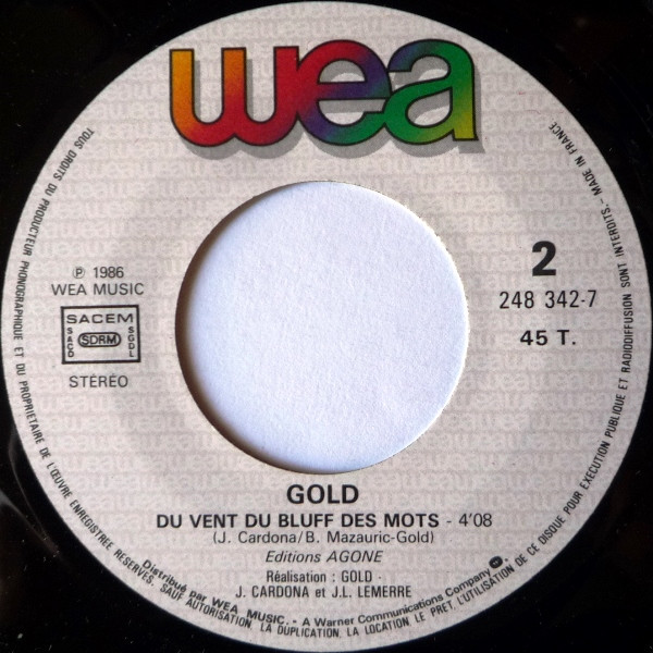 Gold - Calicoba | WEA (248 342-7) - 4