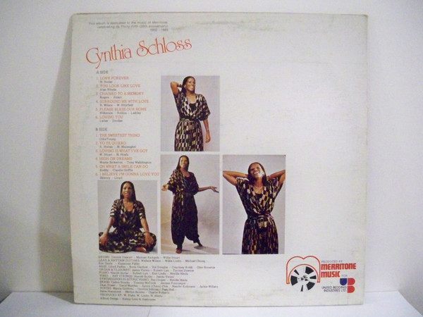 Cynthia Schloss - Love Songs Are Forever | Merritone Music (M.M. 0003) - 4 Cynthia Schloss - Love Songs Are Forever | Merritone Music (M.M. 0003) - 4