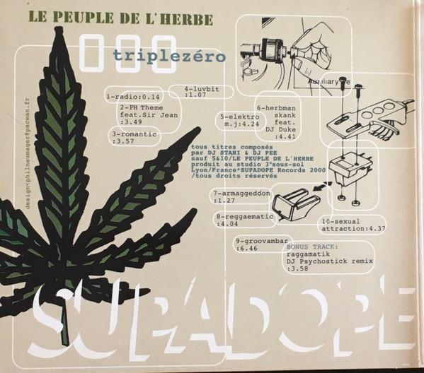 Le Peuple De L'Herbe - Triple Zero | PIAS France (PIASF 033) - 2