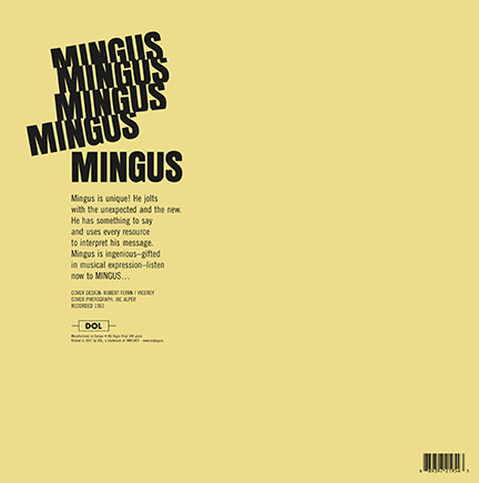 Charles Mingus - Mingus Mingus Mingus Mingus Mingus | DOL (DOL954HB) - 2