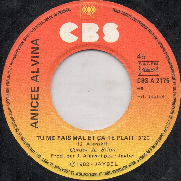 Anicée Alvina - Image À Définir | CBS (A 2175) - 4