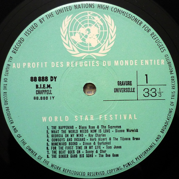 Various - World Star Festival | United Nations (UN) (88888 DY) - 3 Various - World Star Festival | United Nations (UN) (88888 DY) - 3