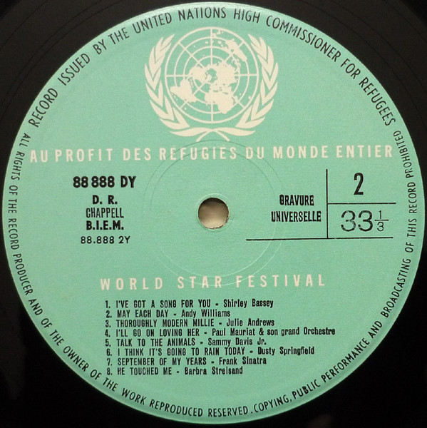 Various - World Star Festival | United Nations (UN) (88888 DY) - 4 Various - World Star Festival | United Nations (UN) (88888 DY) - 4