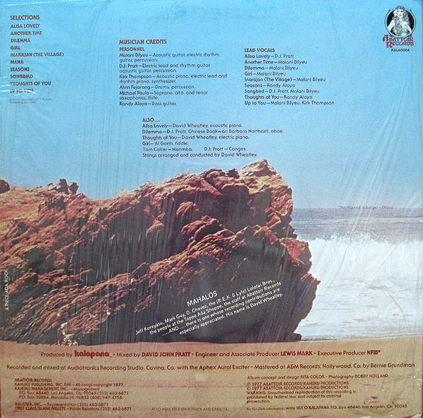 Kalapana - Kalapana III | Abattoir Records (KALA0004) - 2