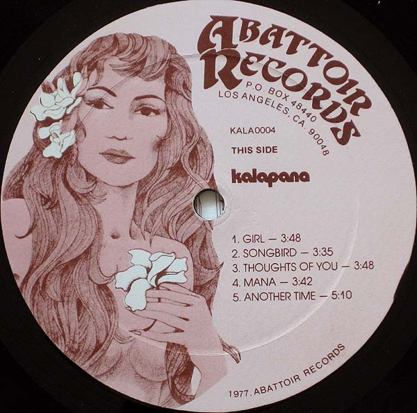 Kalapana - Kalapana III | Abattoir Records (KALA0004) - 3