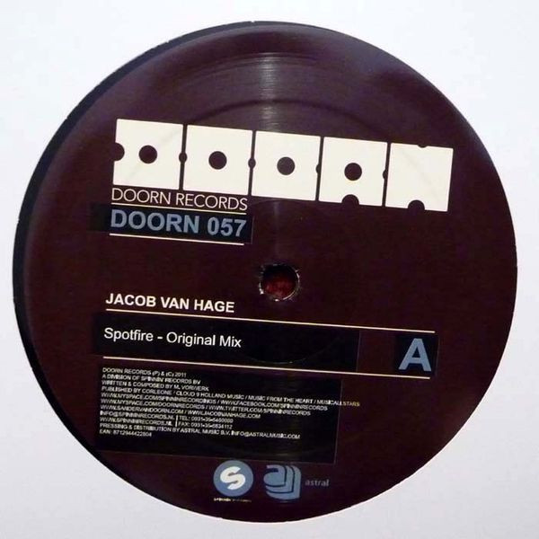 Jacob van Hage - Spotfire | Doorn Records (DOORN 057) - main