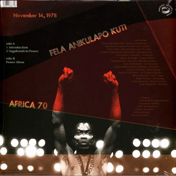 Fela Kuti And Africa 70 - Live Berliner Jazztage November 14, 1978 | Radio Looploop (none) - 2